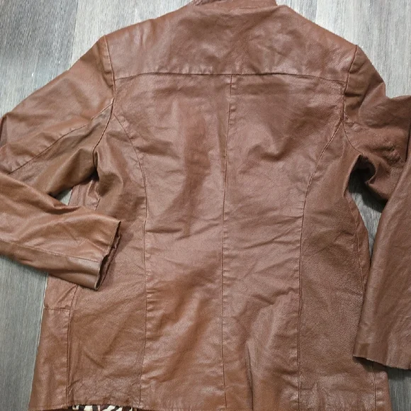 Denim&Co leather jacket - Picture 10 of 14